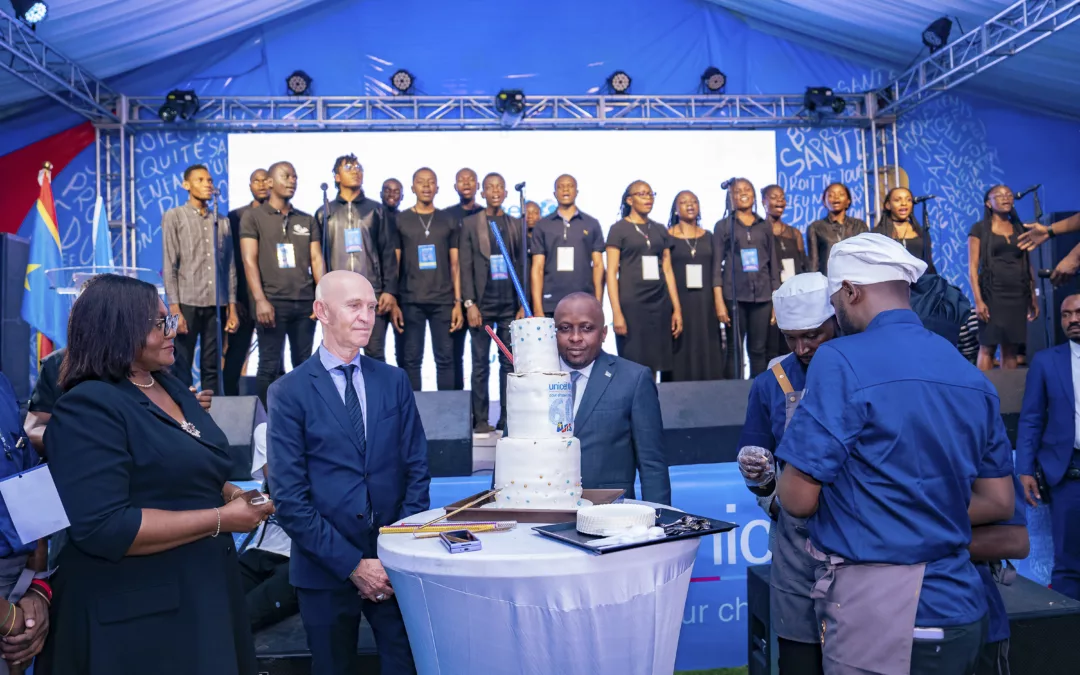 Soixante ans de l’UNICEF en RDC, 60 ans de partage