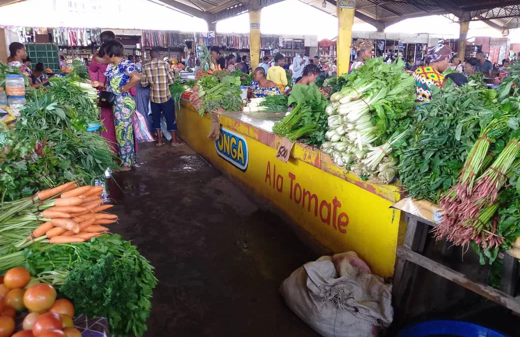 Karavia, un de marché propre à Lubumbashi
