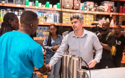 J’ai découvert Dev Solaire, à Kinshasa