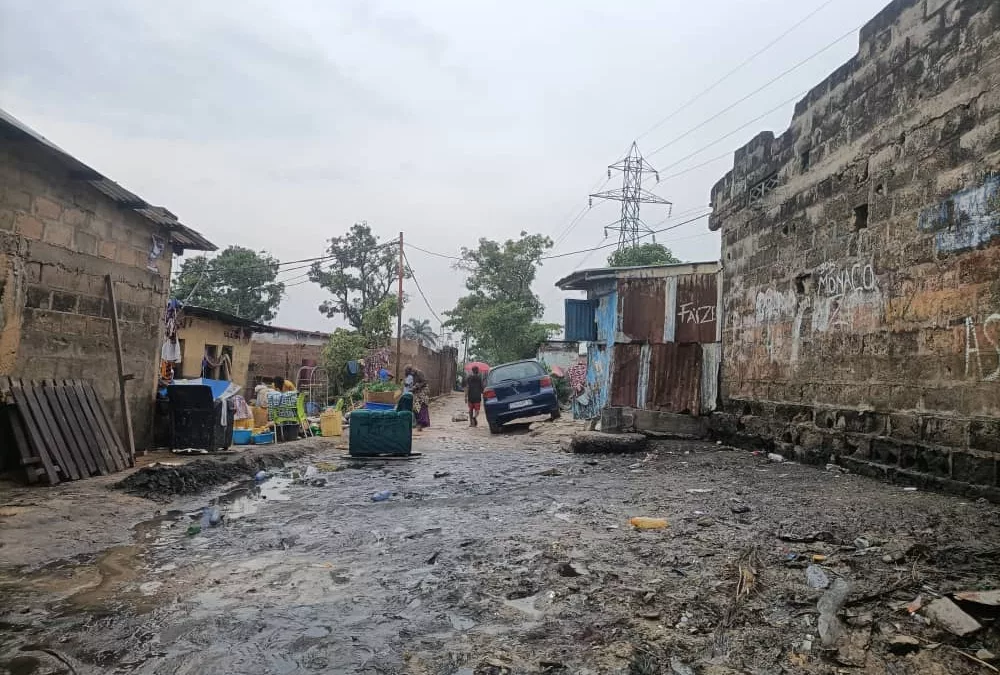 Mon ami a été inondé après la dernière pluie