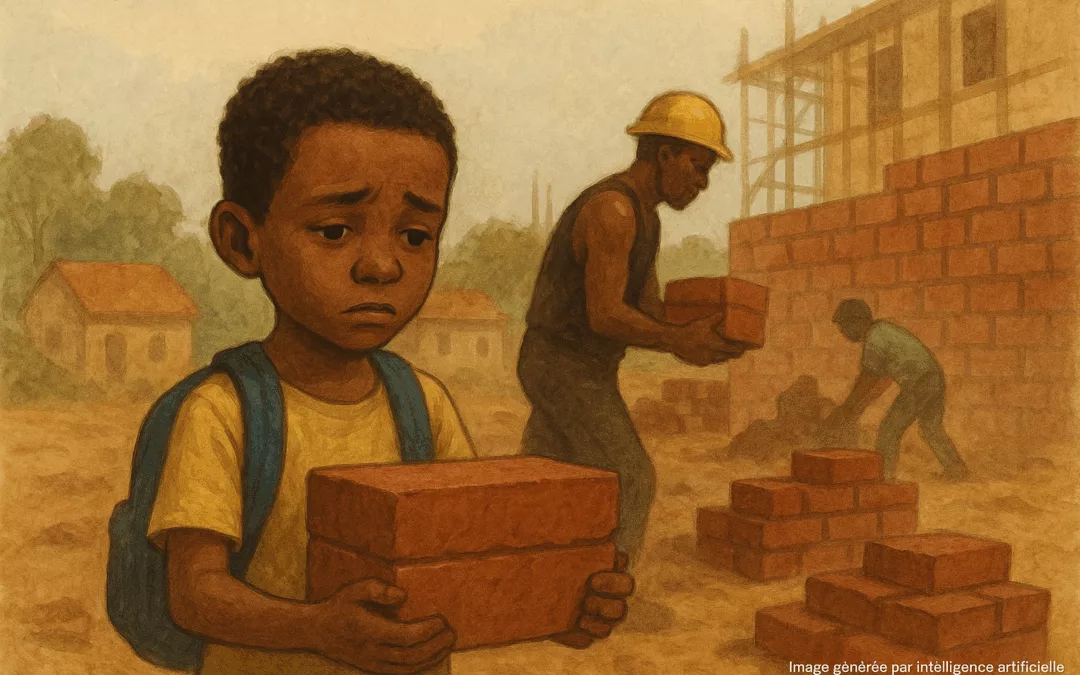 travail d'enfants à Kinshasa