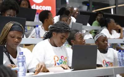 Je suis formée au métier du numérique grâce avec Vodacom